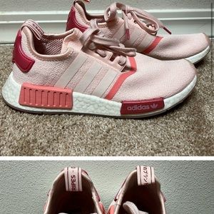 Pink sneakers